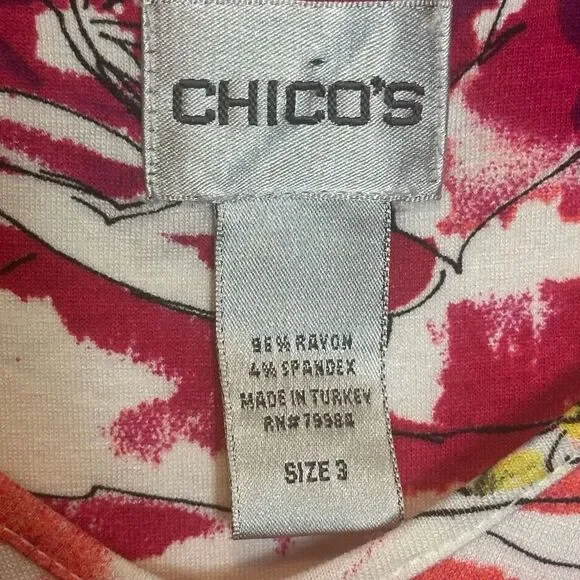 Vintage Chico’s Floral Top - Picture 13 of 16